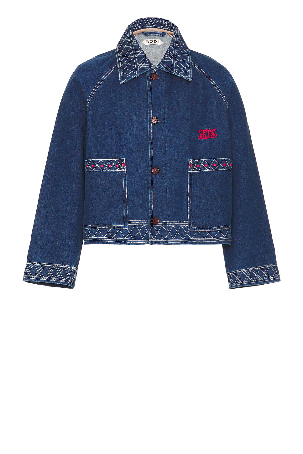 Embroidered Denim Jacket