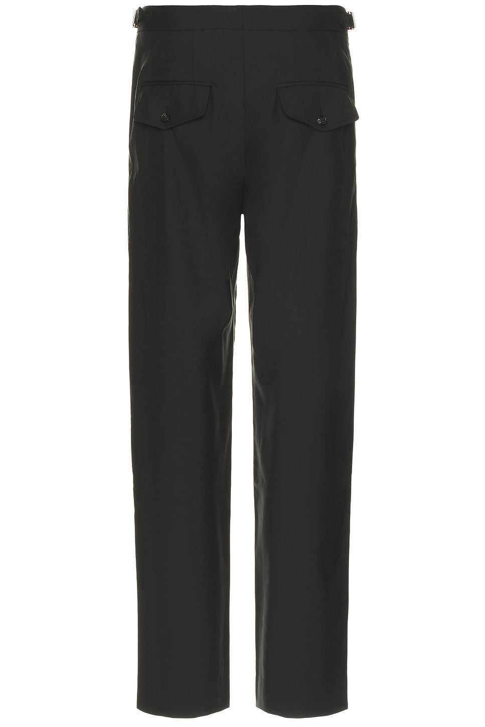 Tropical Wool Side Buckle Trousers