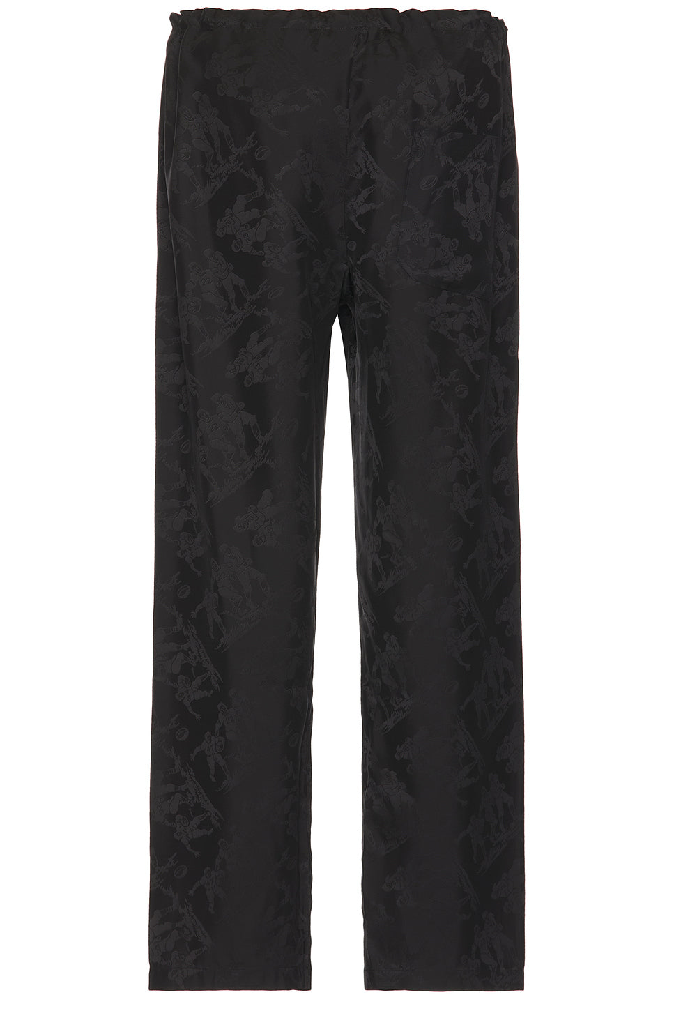 Football Jacquard Pajama Pants