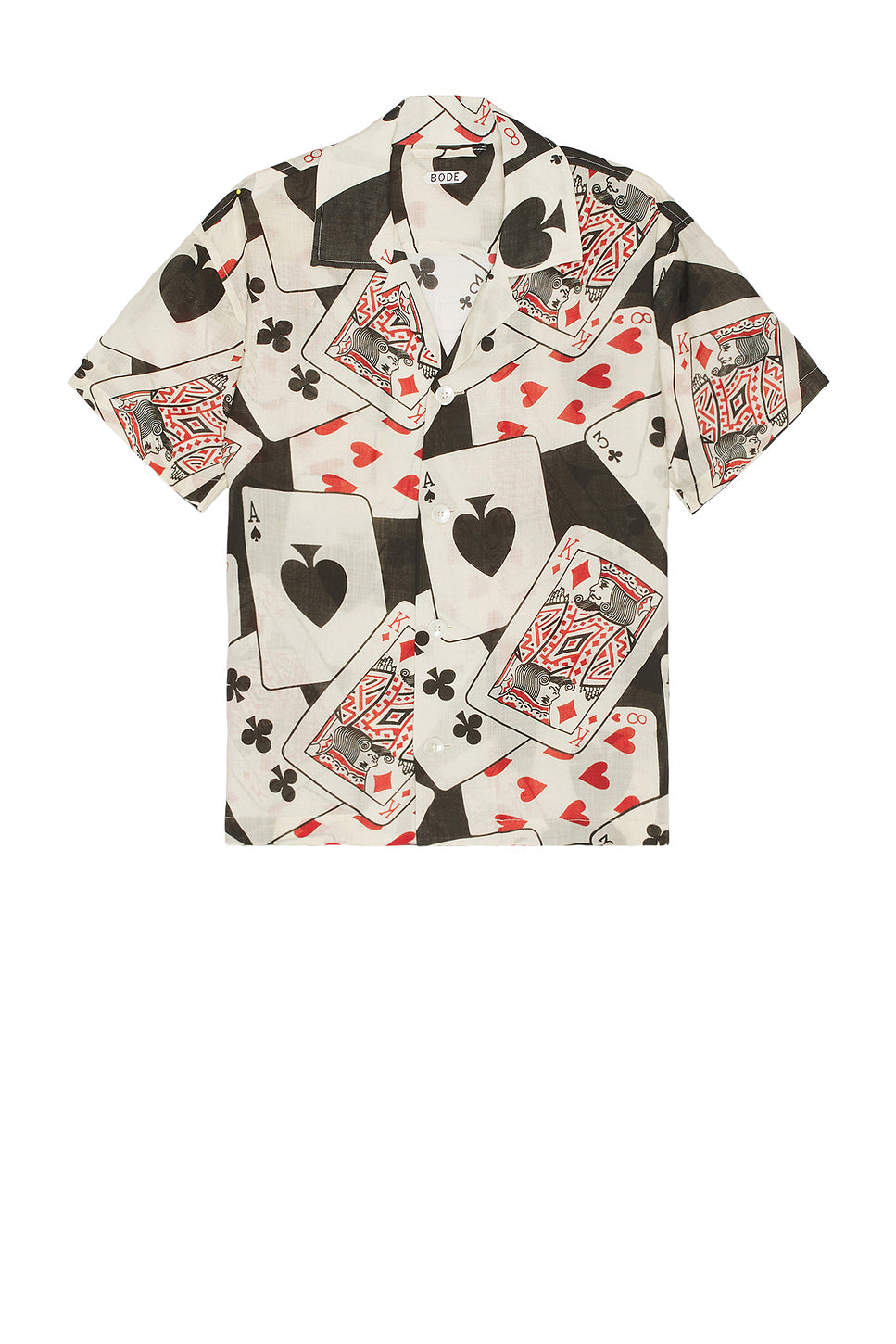 Ace Of Spaded Short Sleeve Shirt