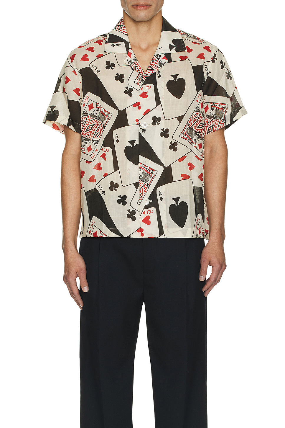 Ace Of Spaded Short Sleeve Shirt