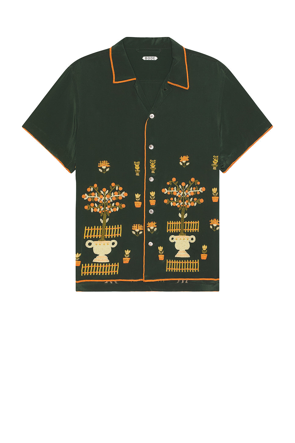 Beaded Paddock Sampler Short Sleeve Shirt