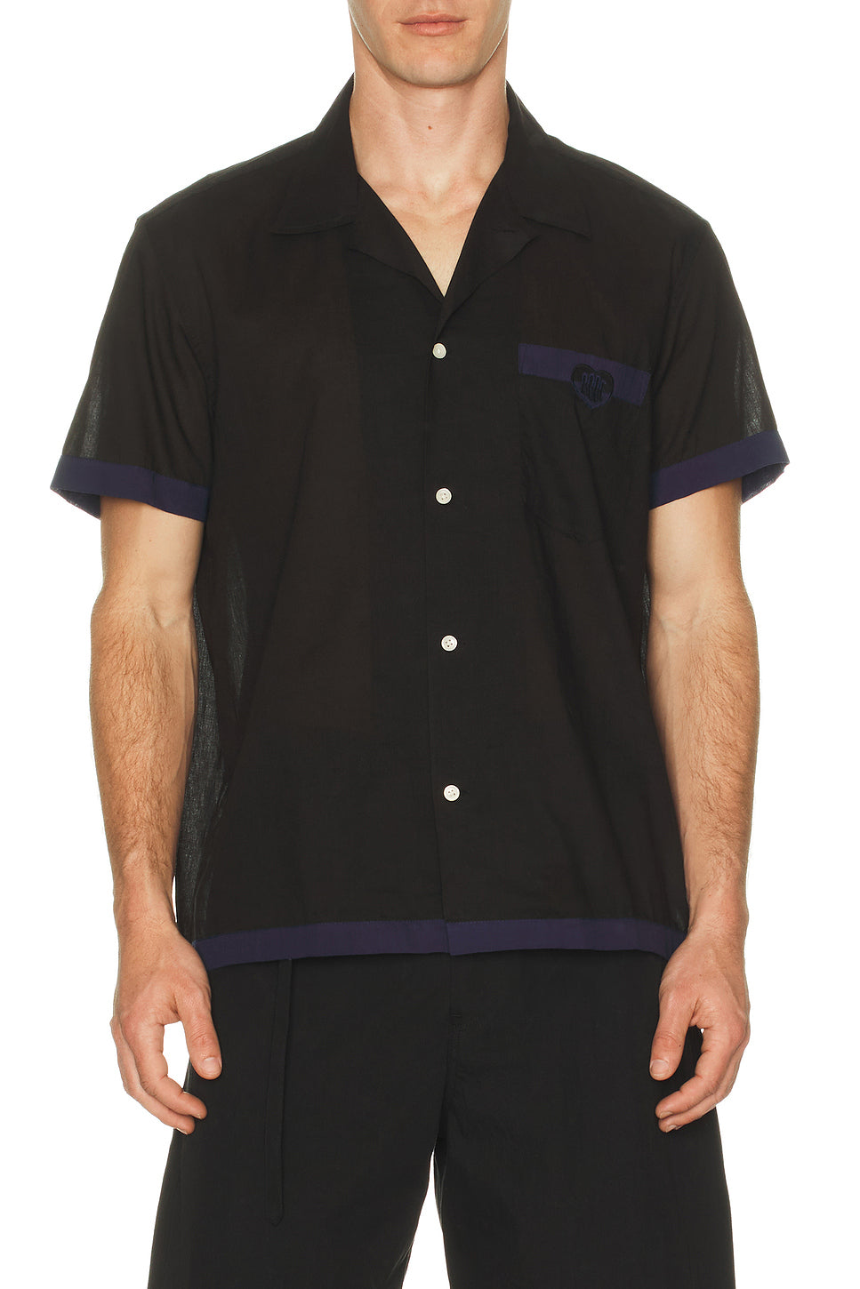 Heart Deco Short Sleeve Shirt