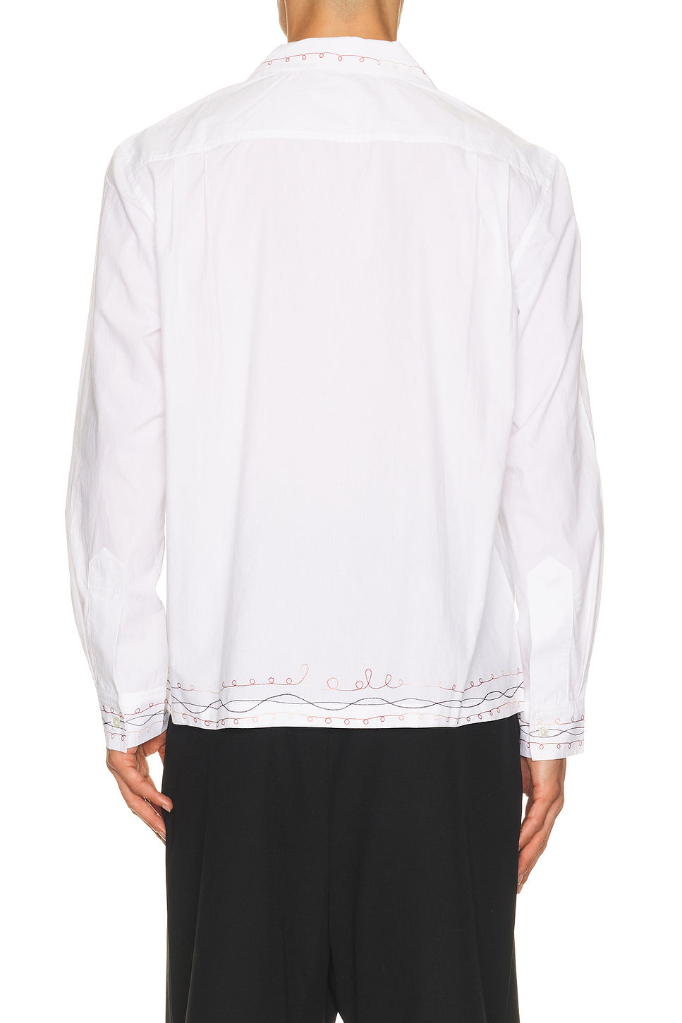 Looped Chainstitch Long Sleeve Shirt