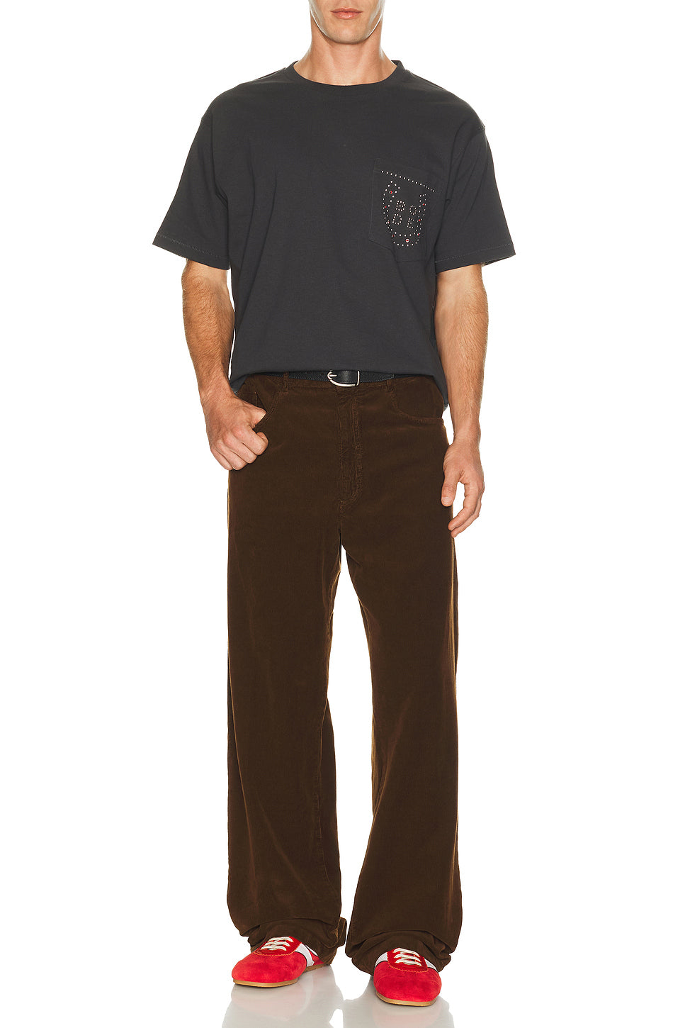 Horseshoe Stud Pocket Tee