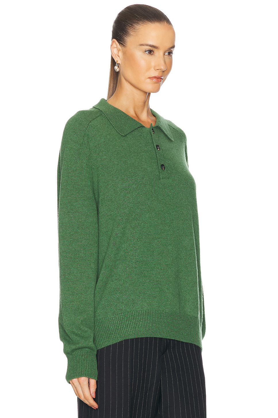 Cashmere Polo Sweater