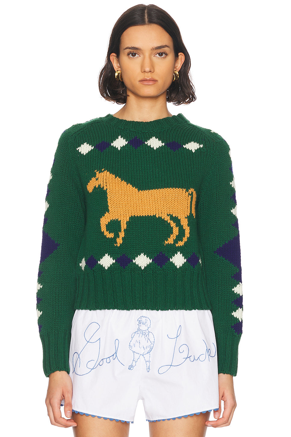 Diamond Corral Sweater