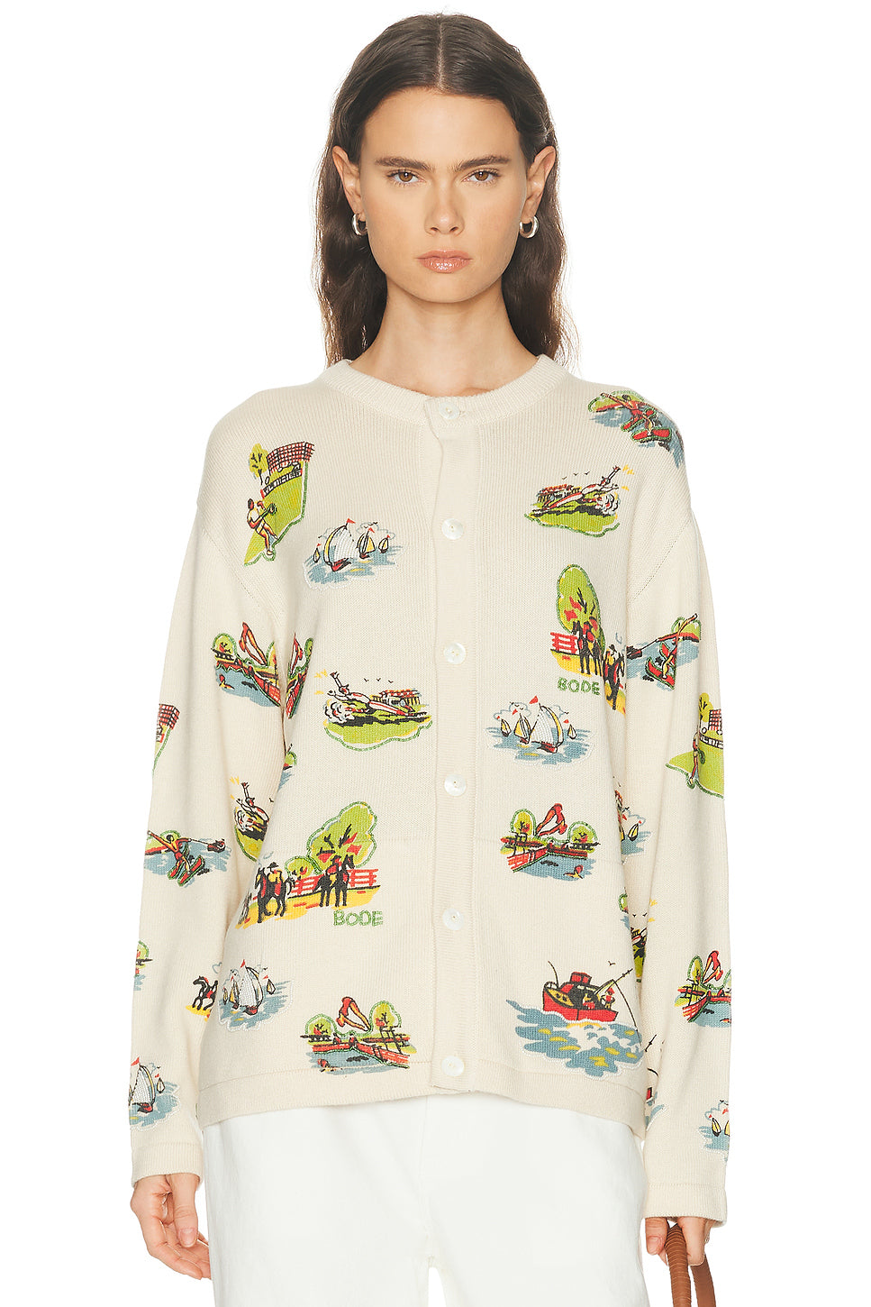 Beaded Camp Cardigan