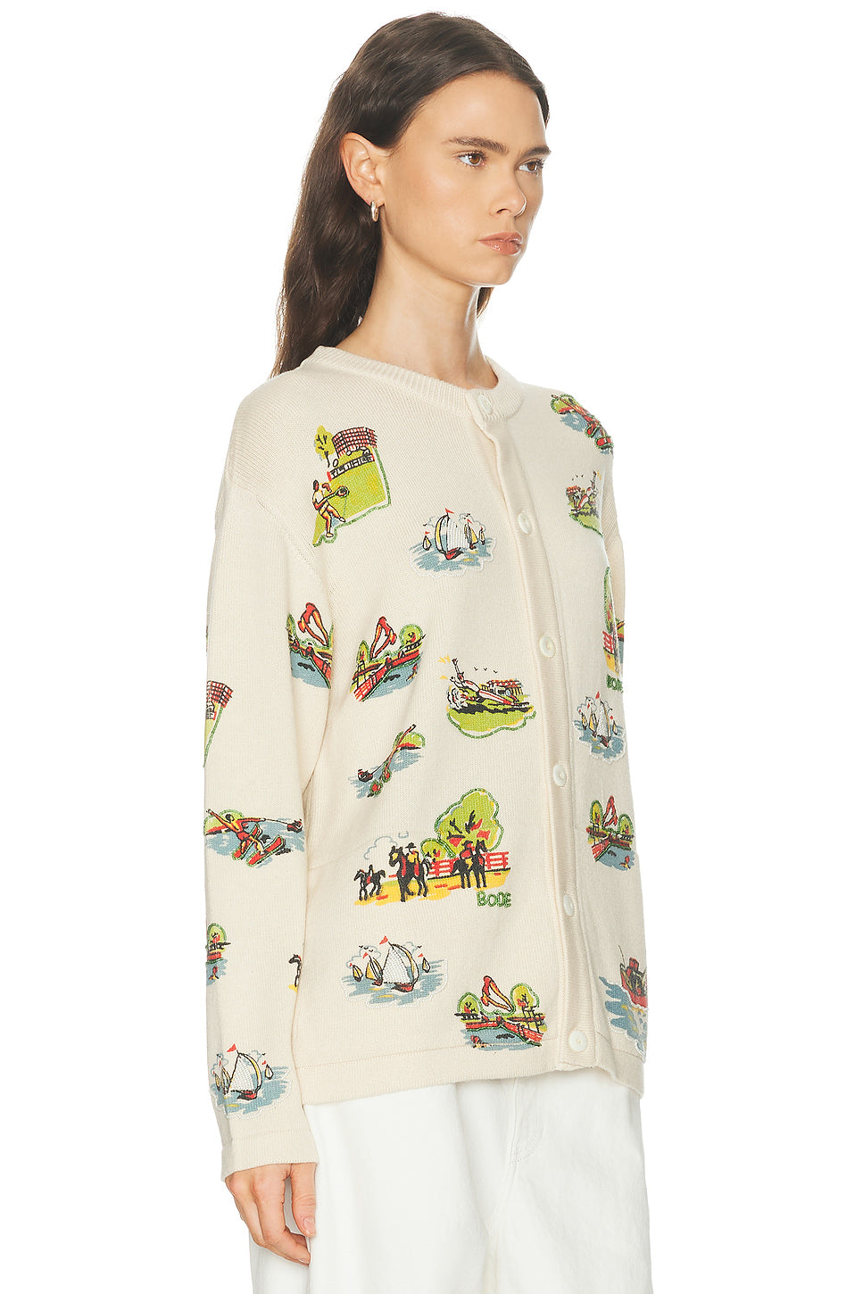 Beaded Camp Cardigan