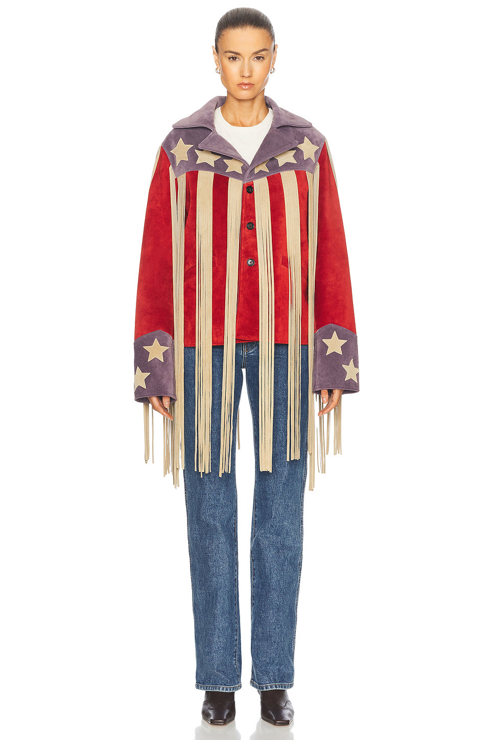 Flag Fringe Jacket