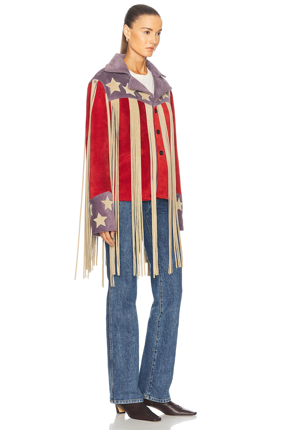 Flag Fringe Jacket