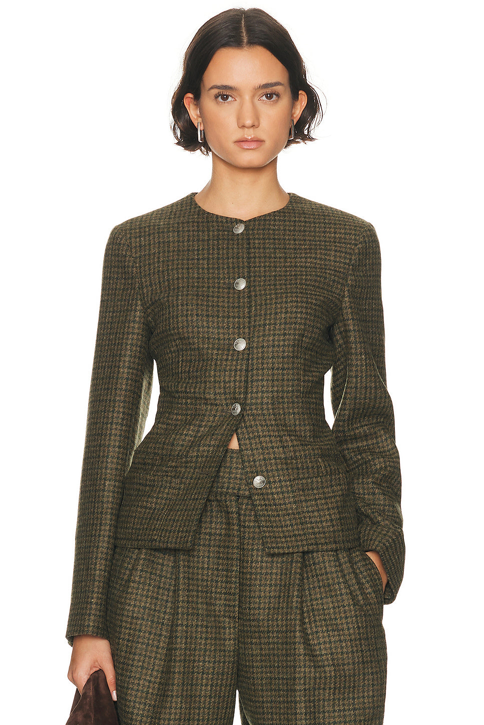 Morris Houndstooth Rice Jacket