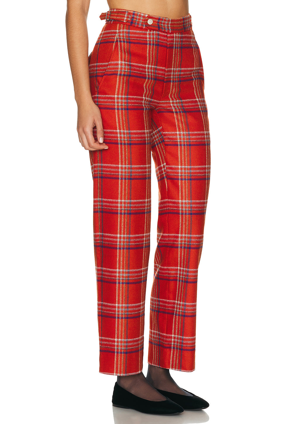 Gable Plaid Trouser