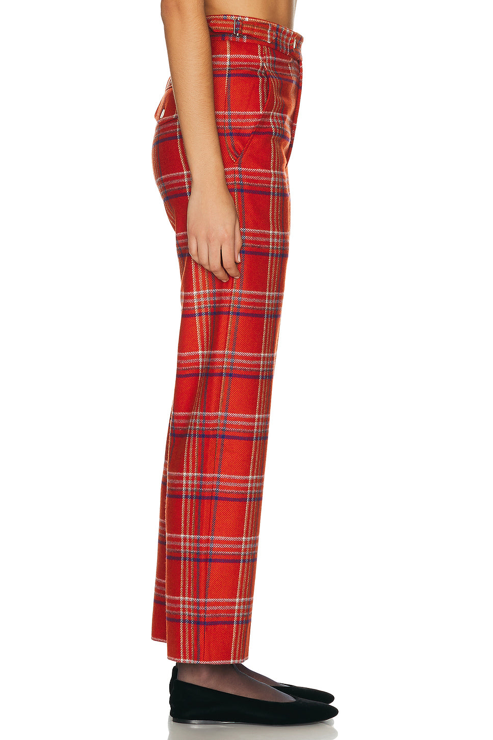 Gable Plaid Trouser