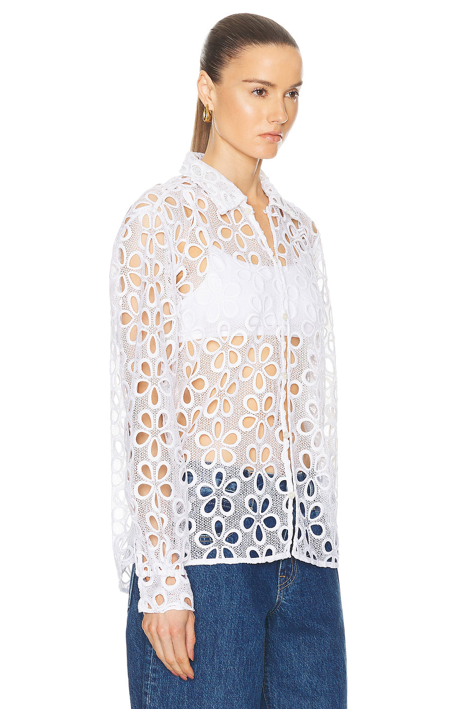 Primrose Lace Long Sleeve Shirt