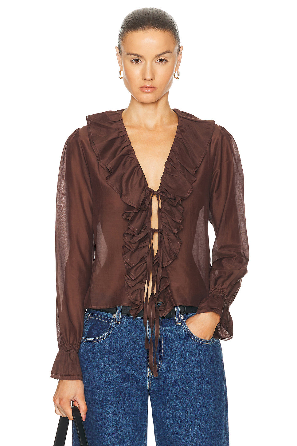 Heartwood Flounce Blouse