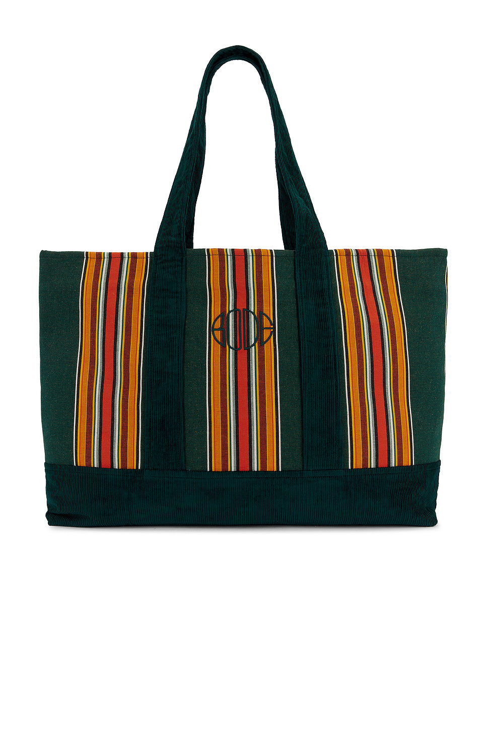 Parakeet Stripe Tote Bag