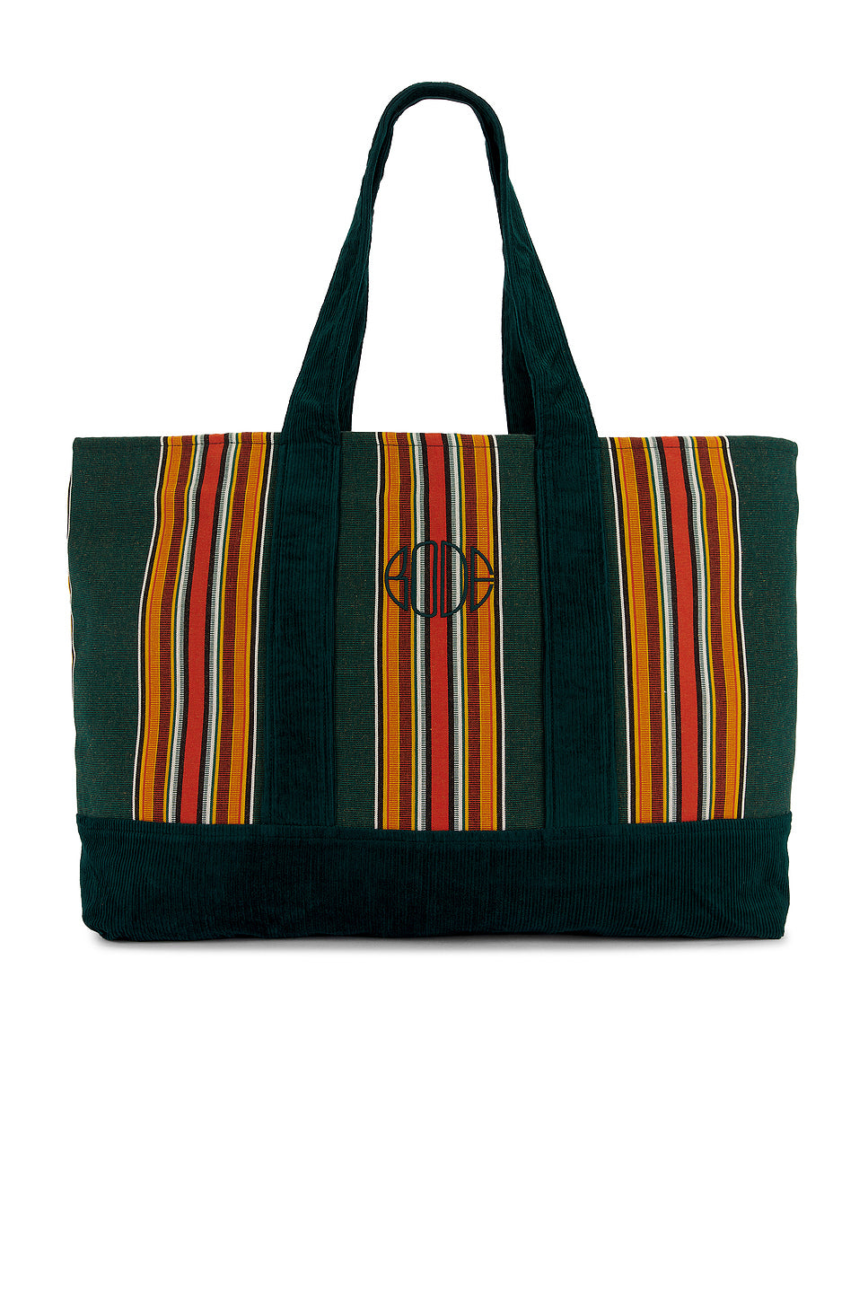 Parakeet Stripe Tote Bag