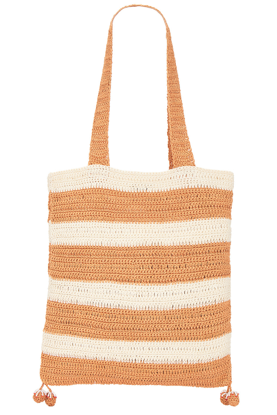 Sherbet Crochet Tote Bag