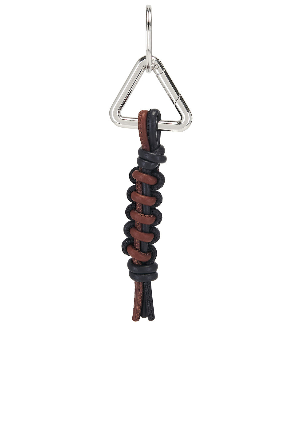Scoubidou Key Ring Woven Nappa Bicolor