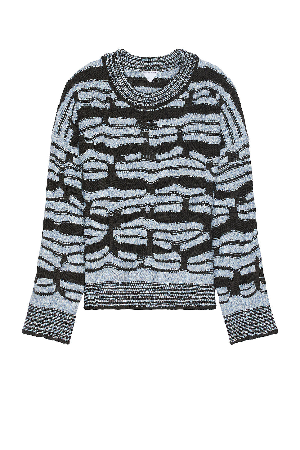 Distorted Stripes Sweater