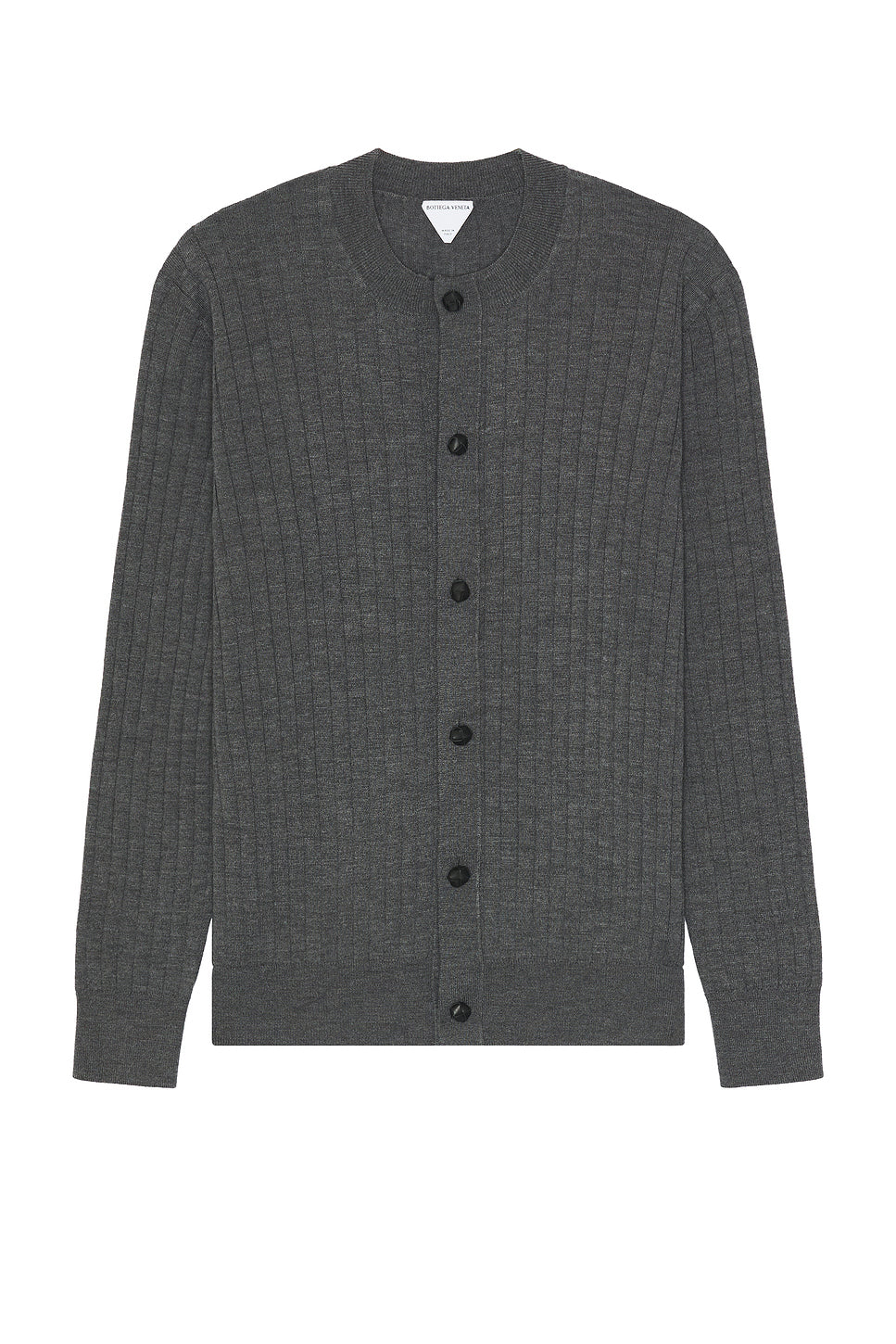 Wool Rib Cardigan