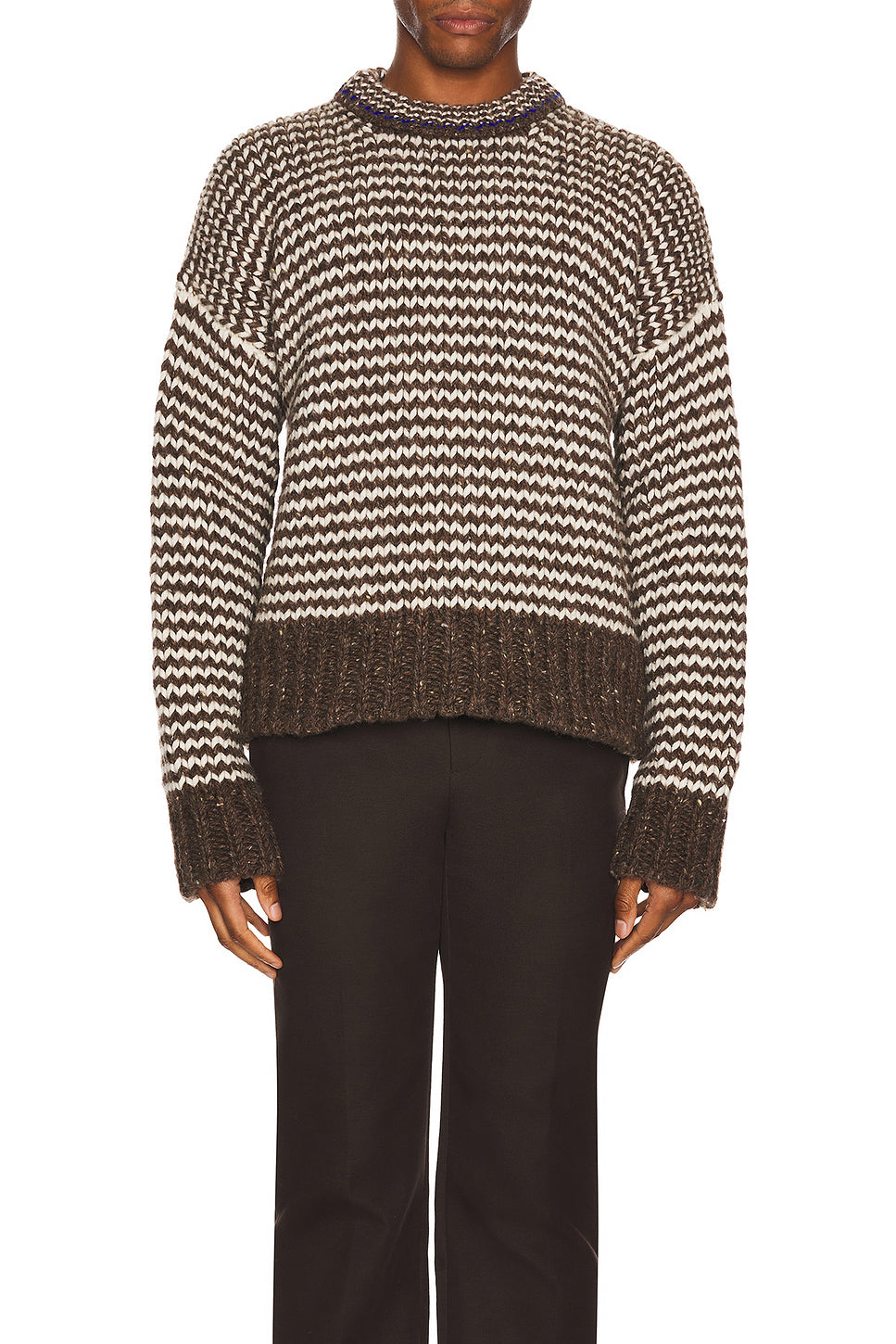 Zig Zag Knit Sweater