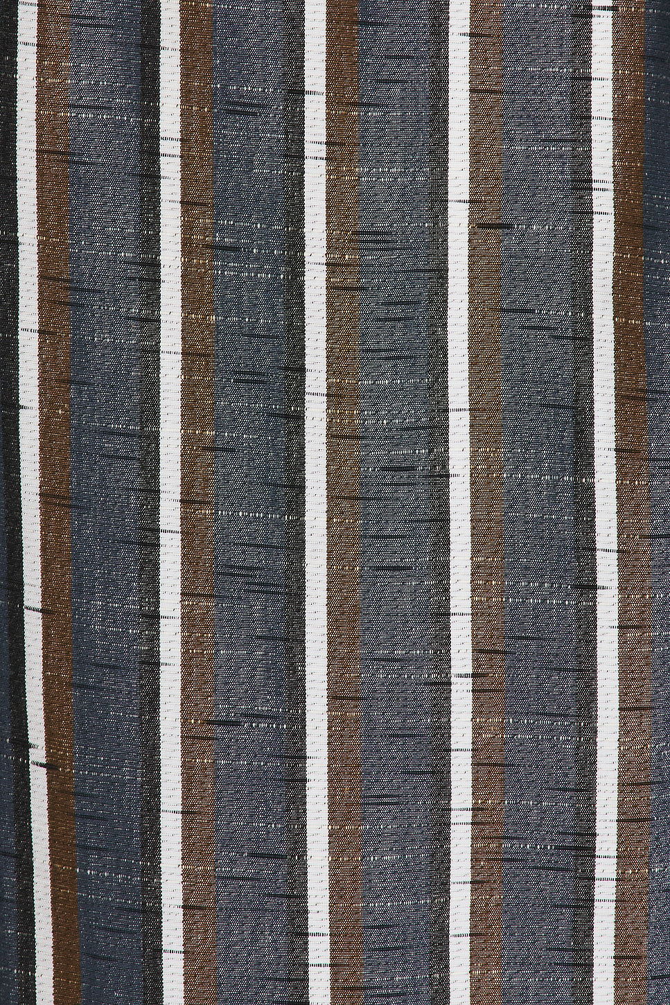 Bold Cotton Linen Stripe Wide Leg Trousers