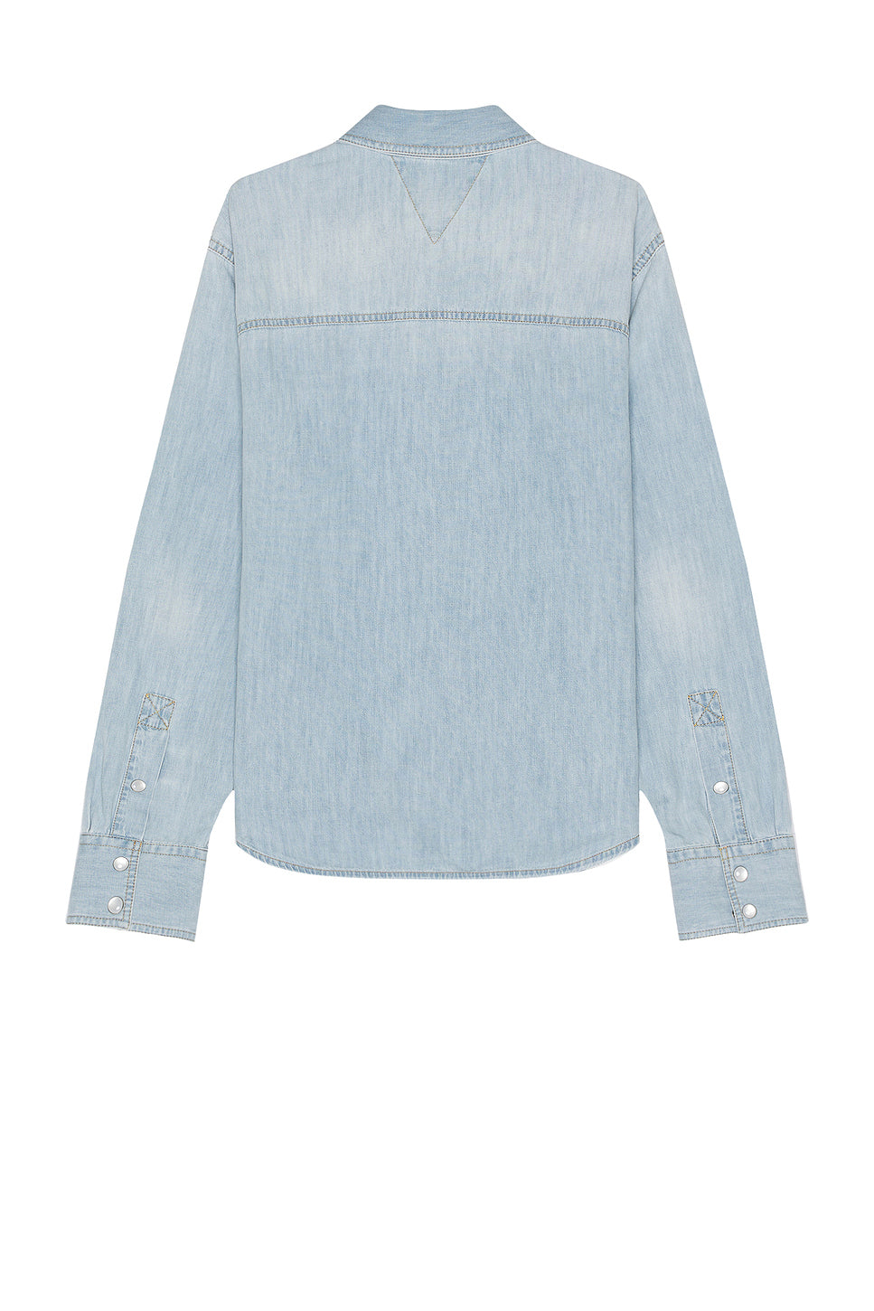 Bleached Light Denim Shirt