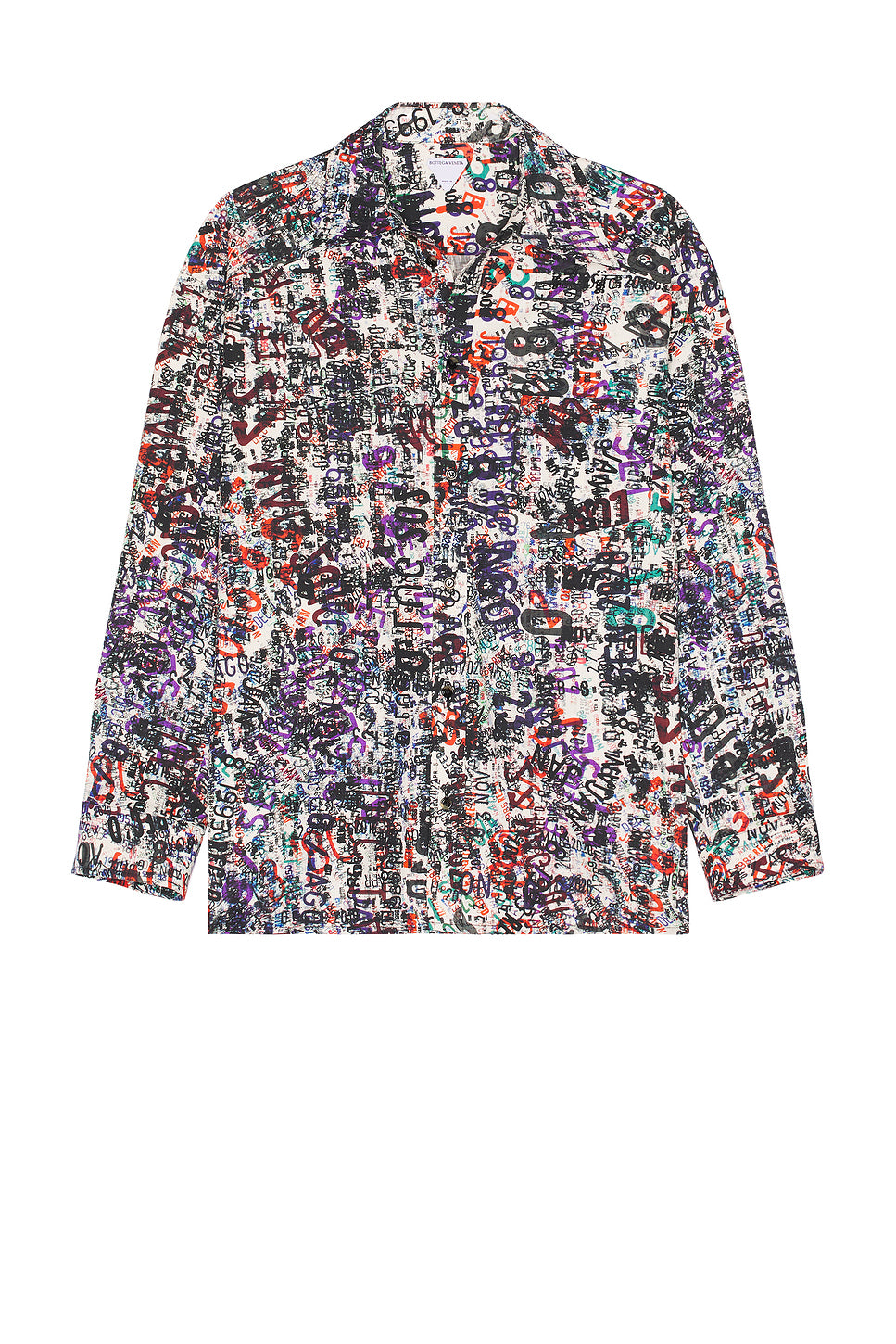 Wool Memory Print Shirt