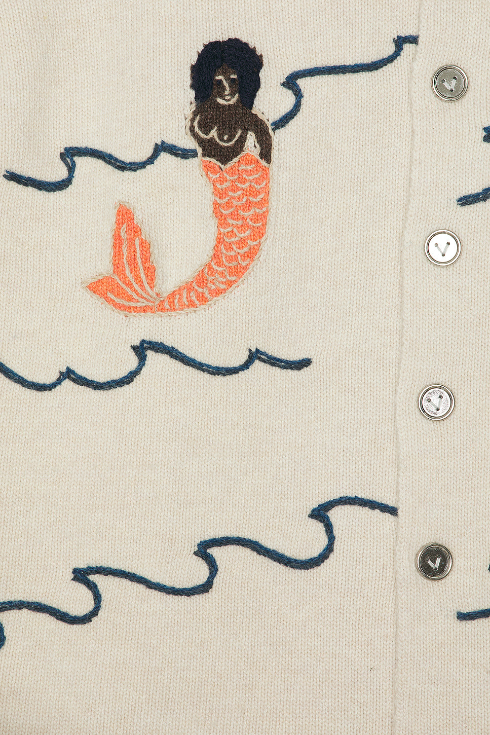 Button Down Mermaid Shirt