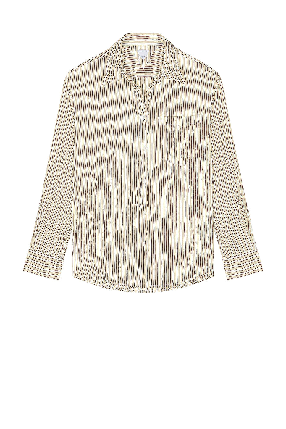Crushed Tech Cotton Poplin Shirt