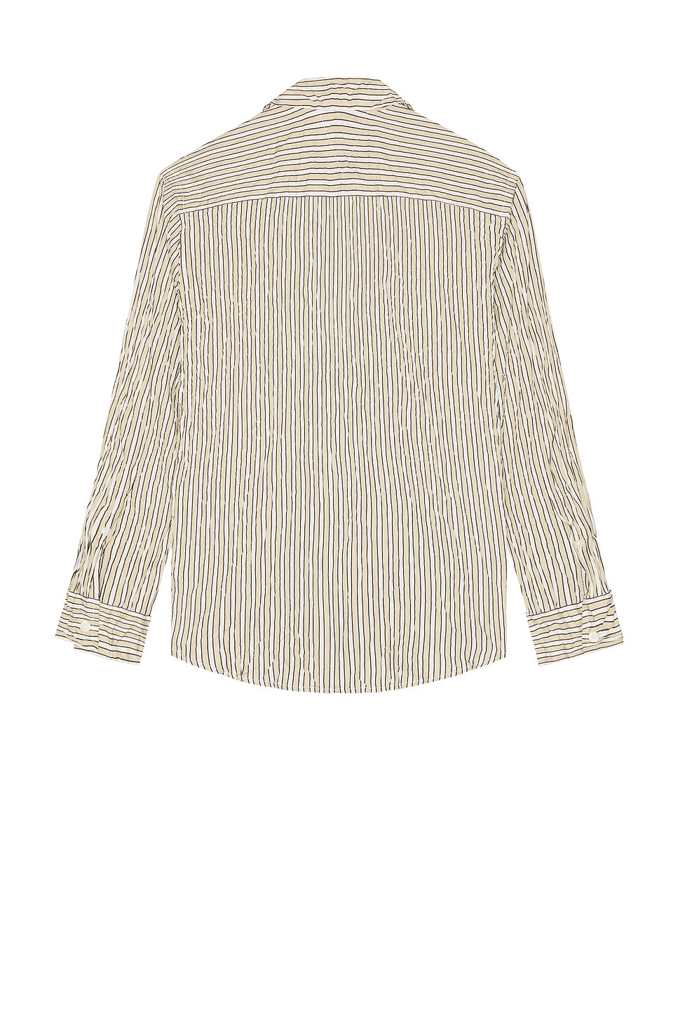 Crushed Tech Cotton Poplin Shirt