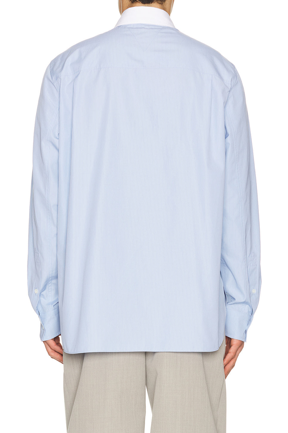 Classic Fine Stripe Poplin Shirt