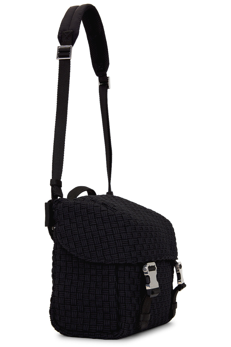 Woven Cord Air Mesh V-Webb Borsa