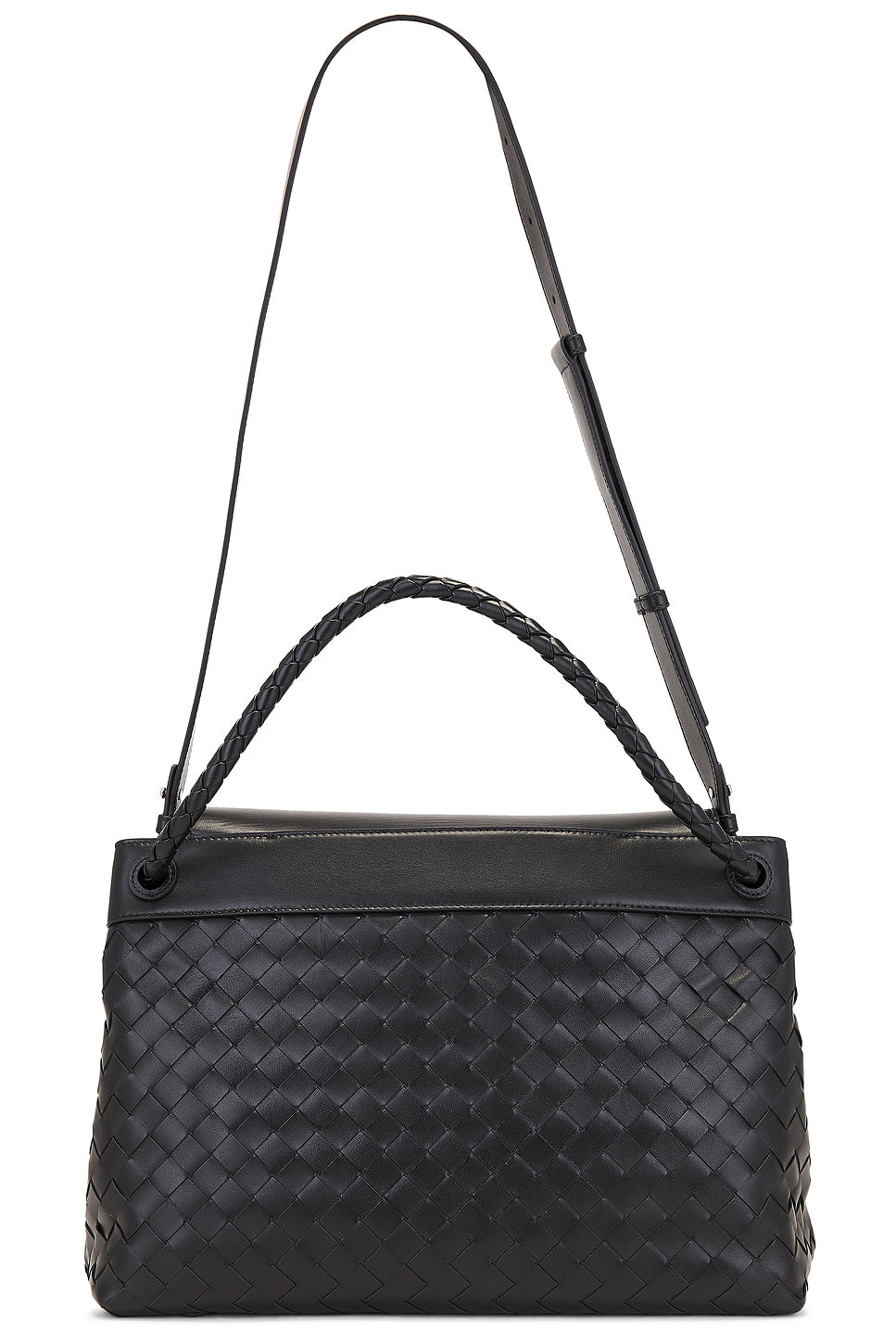 Medium Andiamo Messenger Intrecciato Avenue Bag