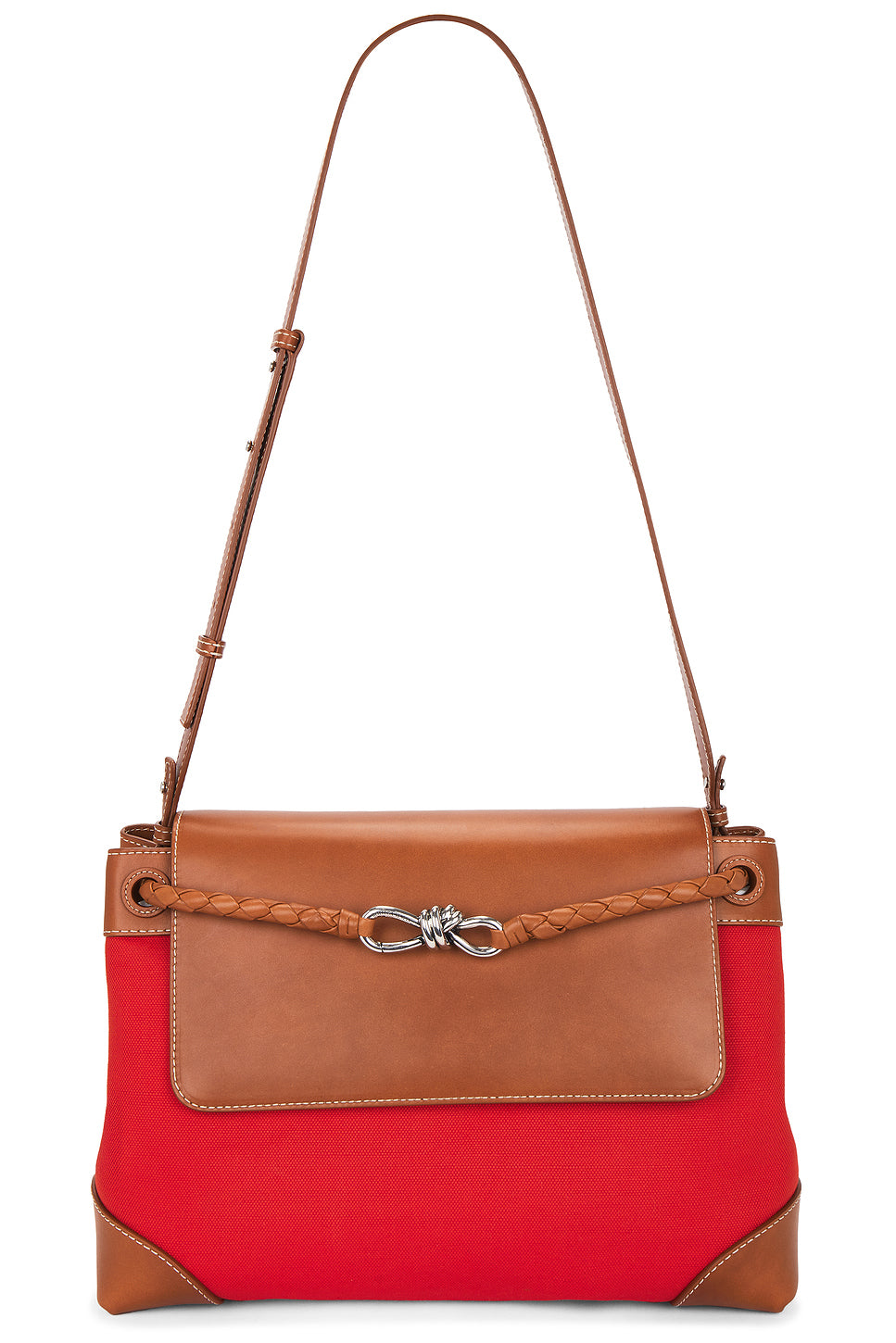 Andiamo Canvas Mix Messenger Bag