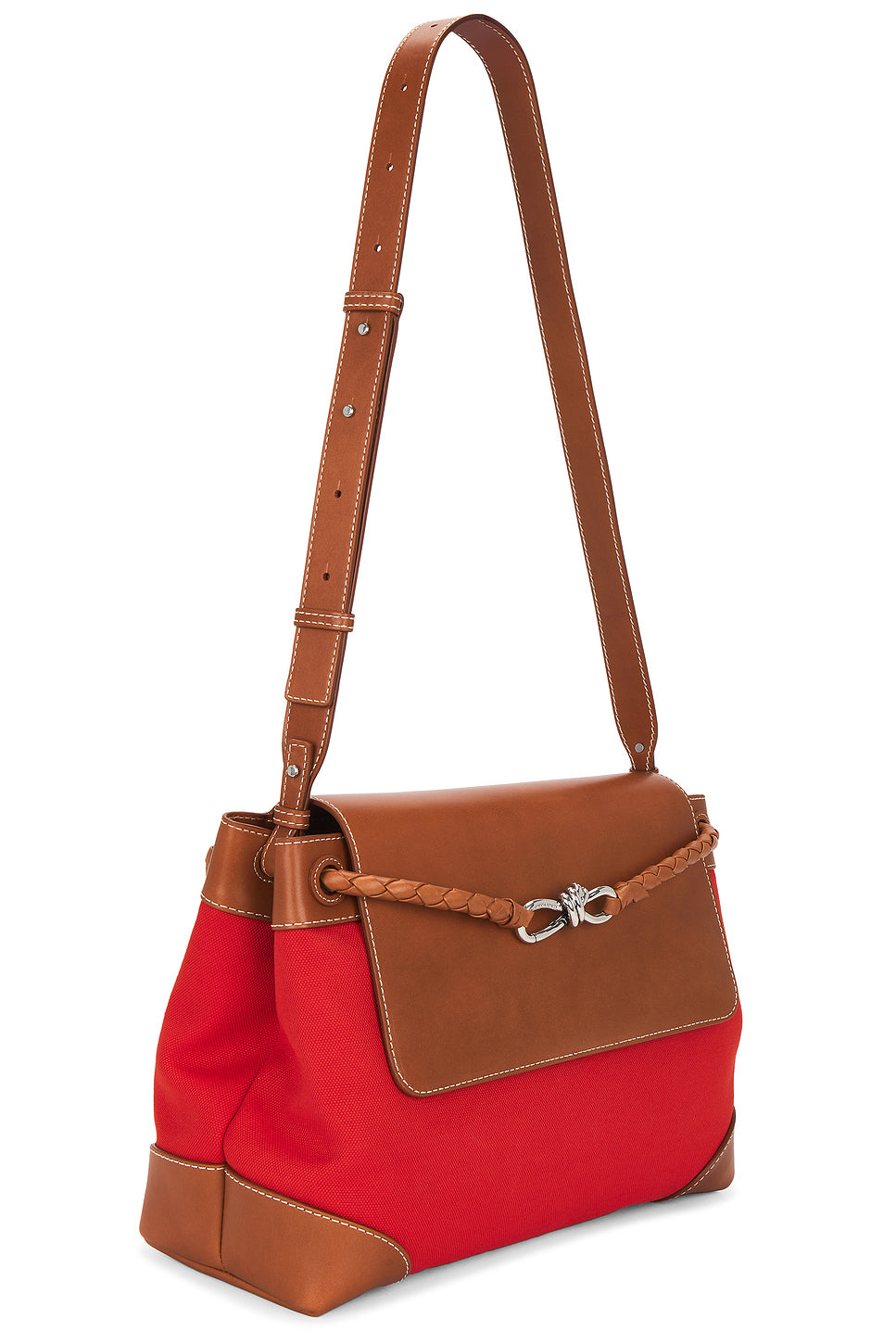 Andiamo Canvas Mix Messenger Bag