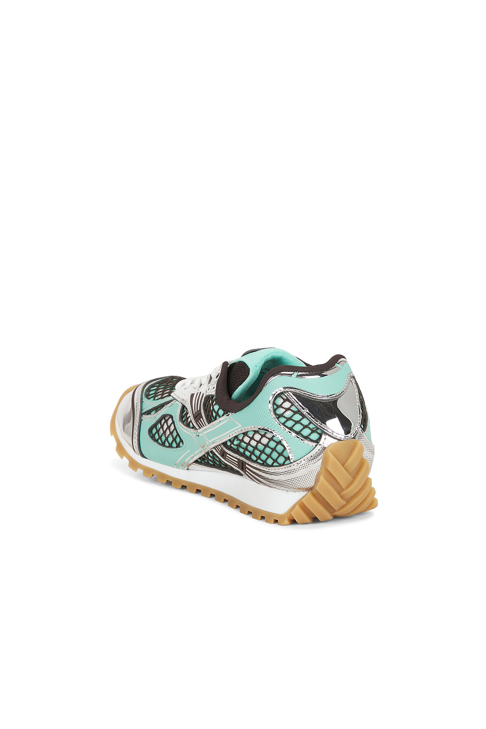Orbit Lace-Up Sneaker Technical Fishnet