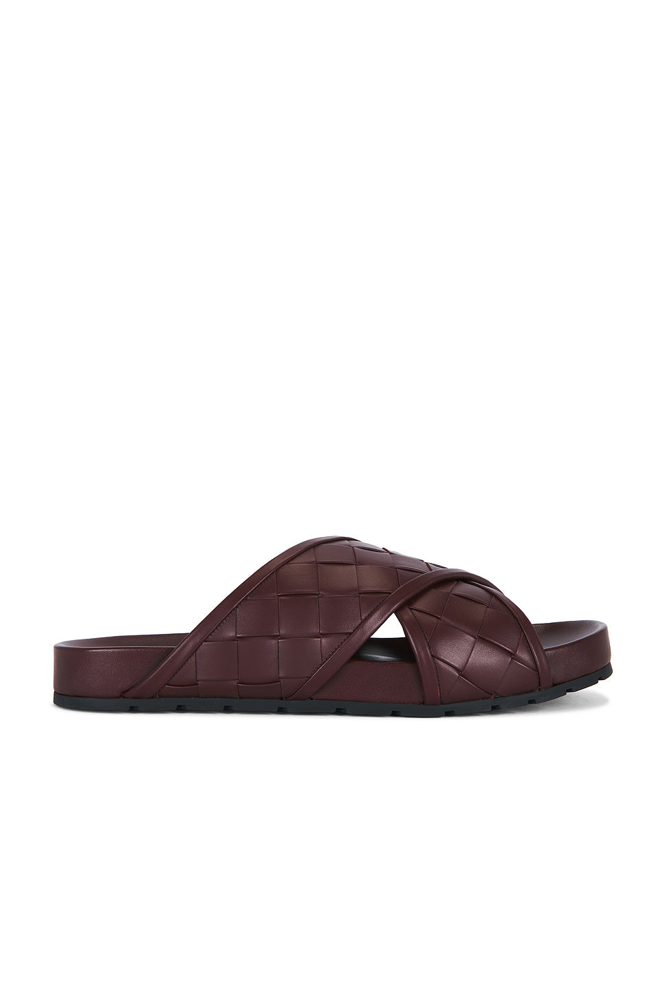 Tarik Crisscross Sandal Intrecciato City Calf