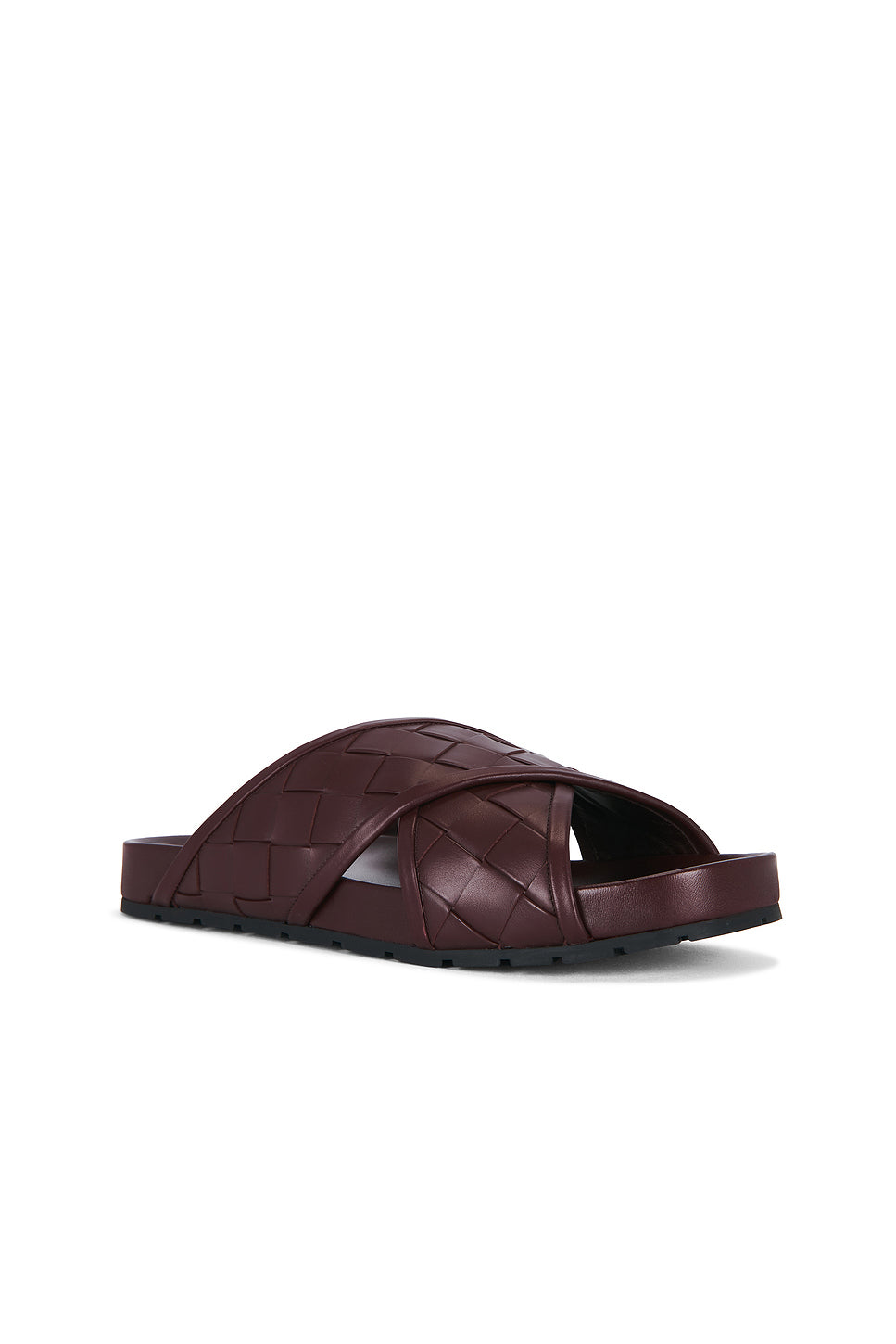 Tarik Crisscross Sandal Intrecciato City Calf