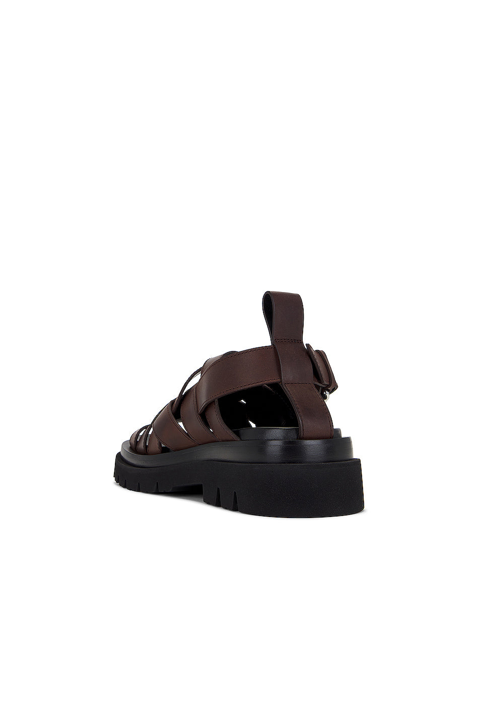 Lug Slingback Sandal Military Calf