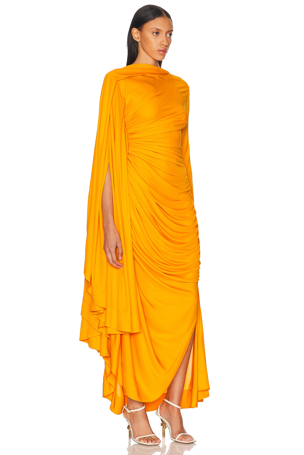 Ruched Long Dress
