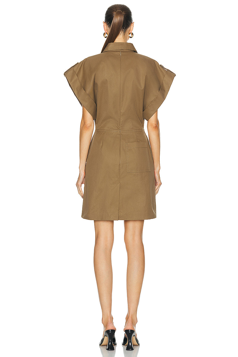 Cotton Gabardine Dress