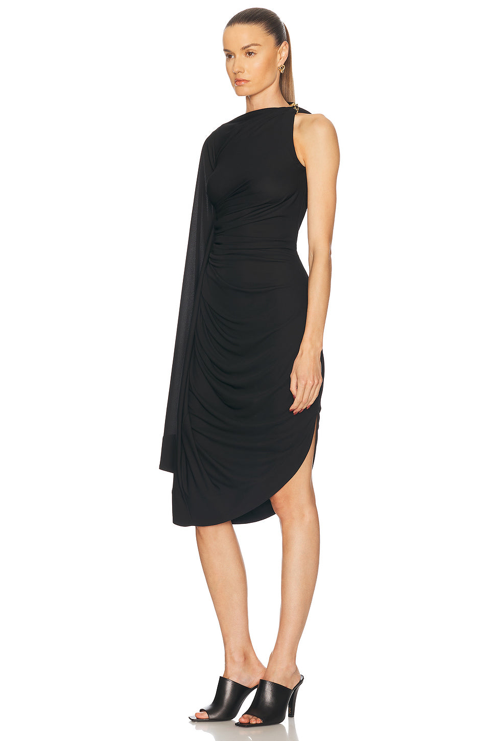 Ruched Midi Dress