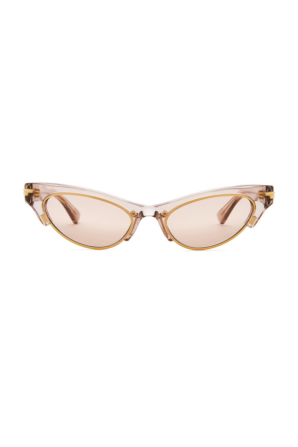 Bold Ribbon Cat Eye Sunglasses