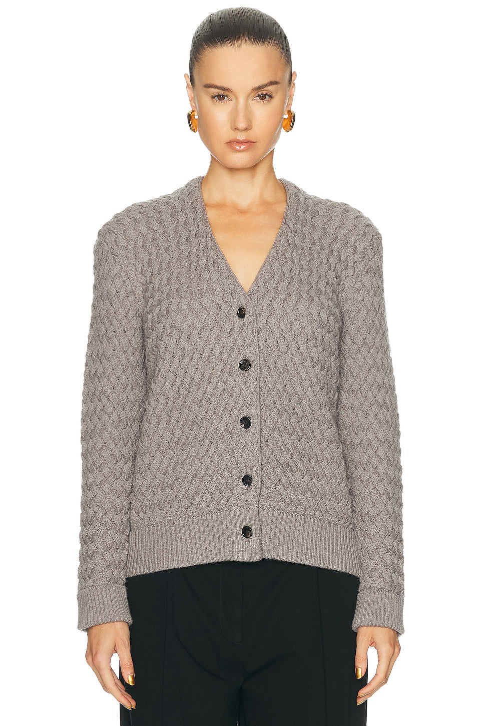Intrecciato Cardigan