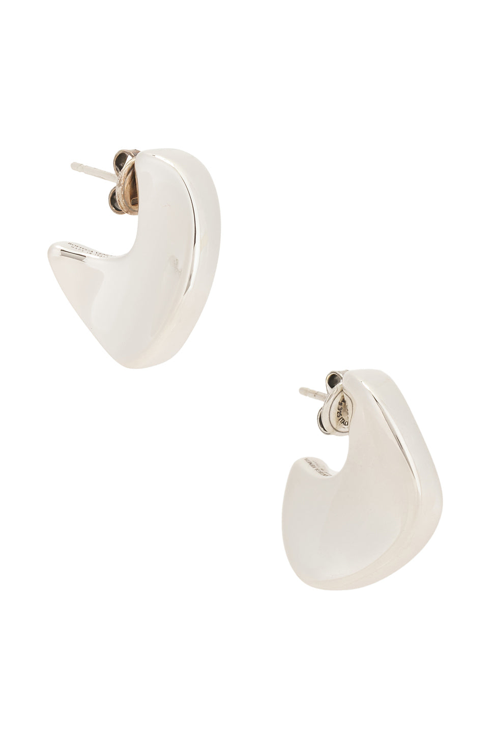 Round Sterling Silver Earrings