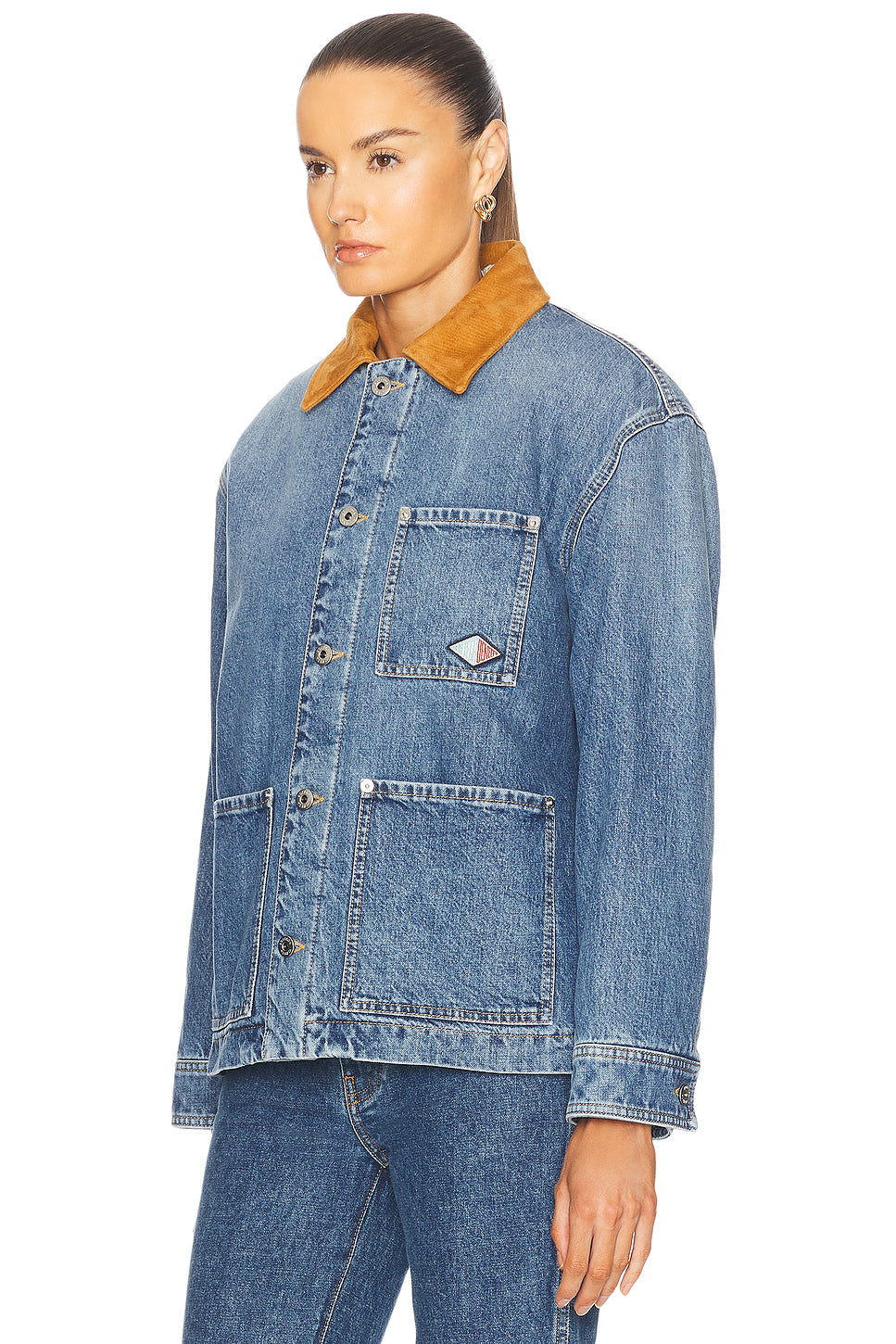 Padded Denim Jacket