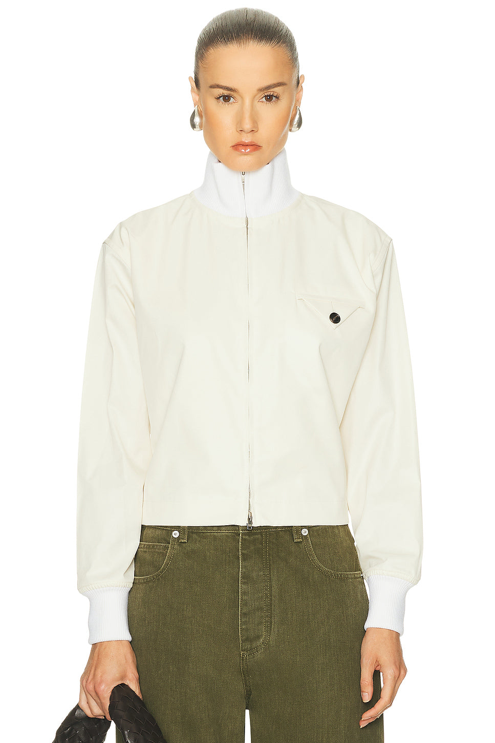 Twill Zipped Jacket